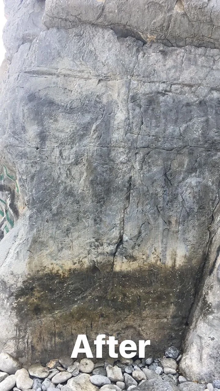 Imagen del archivo de «Washteca: un proyecto de limpia de graffitis en la Huasteca, Nuevo León».