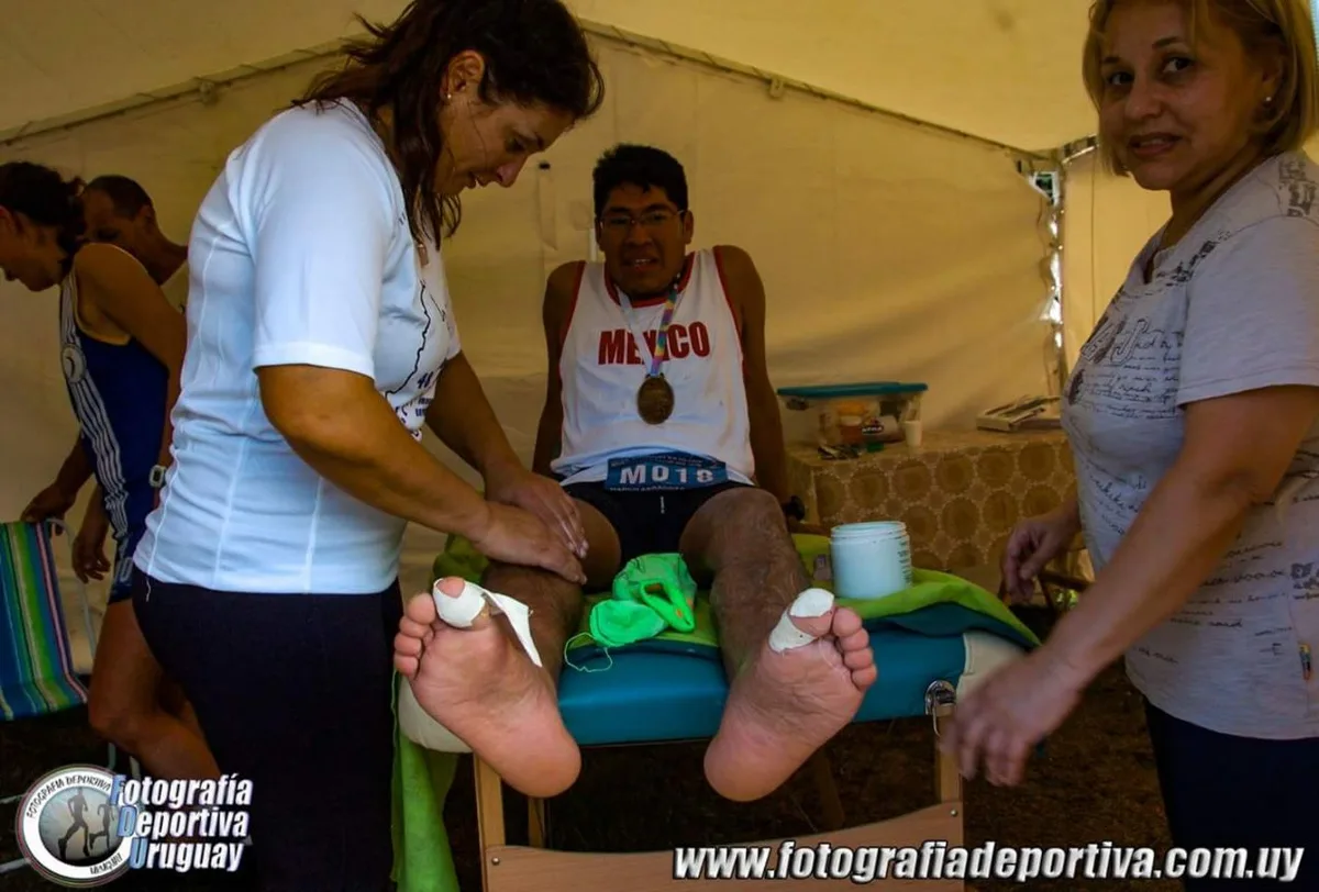 Imagen del archivo de «Marco Antonio Zaragoza logra récord mexicano en ultramaratón con 315km en 48hrs».