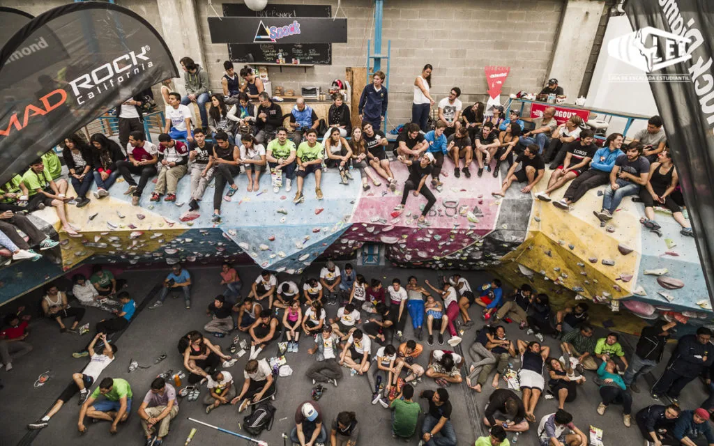 Imagen del archivo de «Sábado 8 de abril: gran final de la Liga de Escalada Estudiantil».