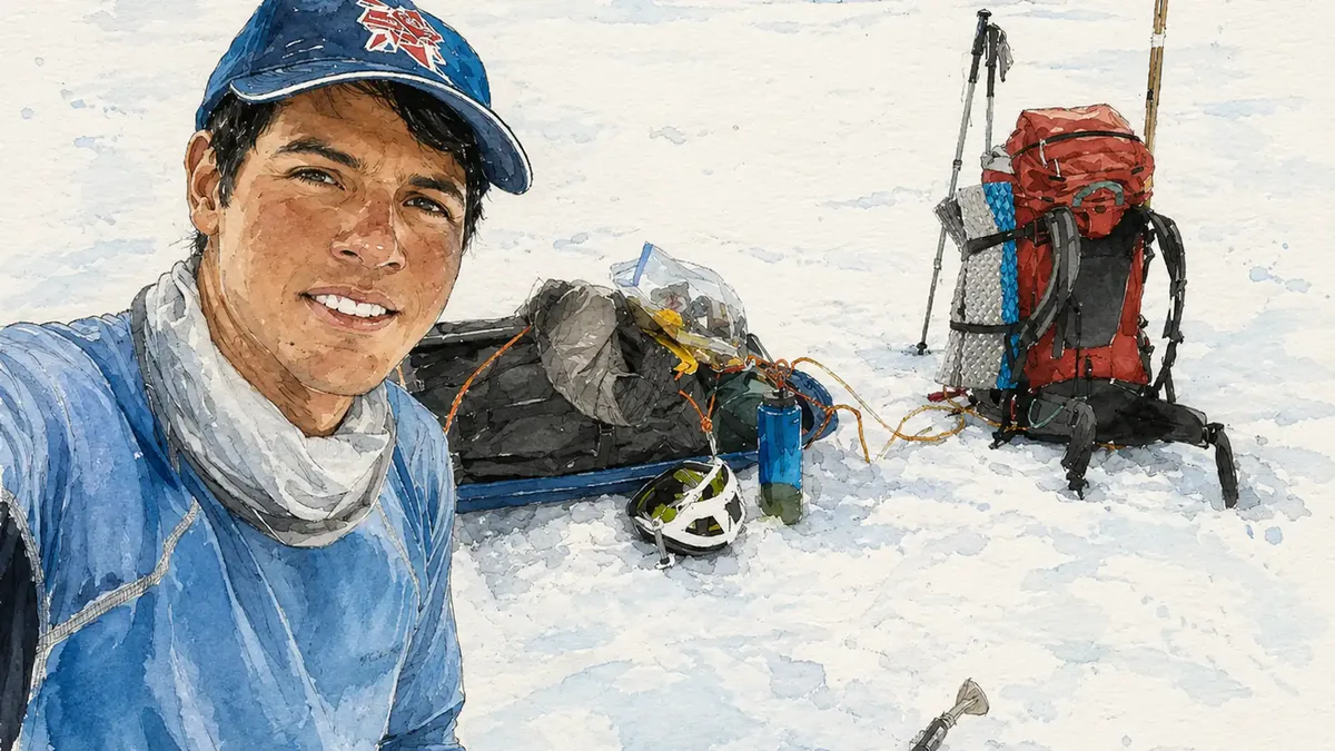 Imagen de portada de «Crónica mexa encumbrando el Denali Parte 2 - Segreste, el hombre en la cumbre».