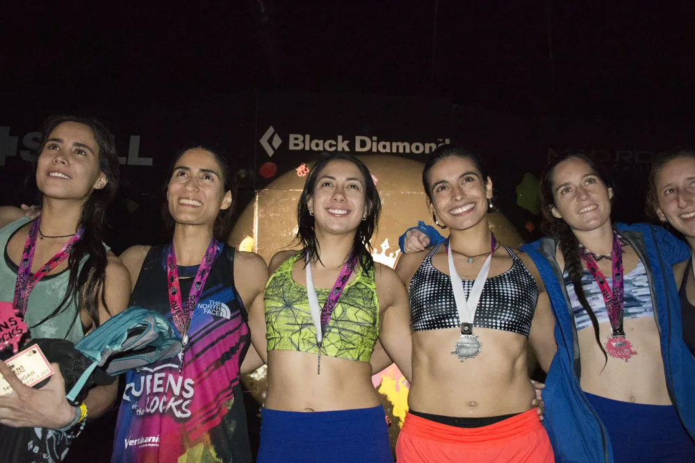 Imagen del archivo de «Concluyó Queens of the Rocks, el máximo evento de escalada femenil en México».
