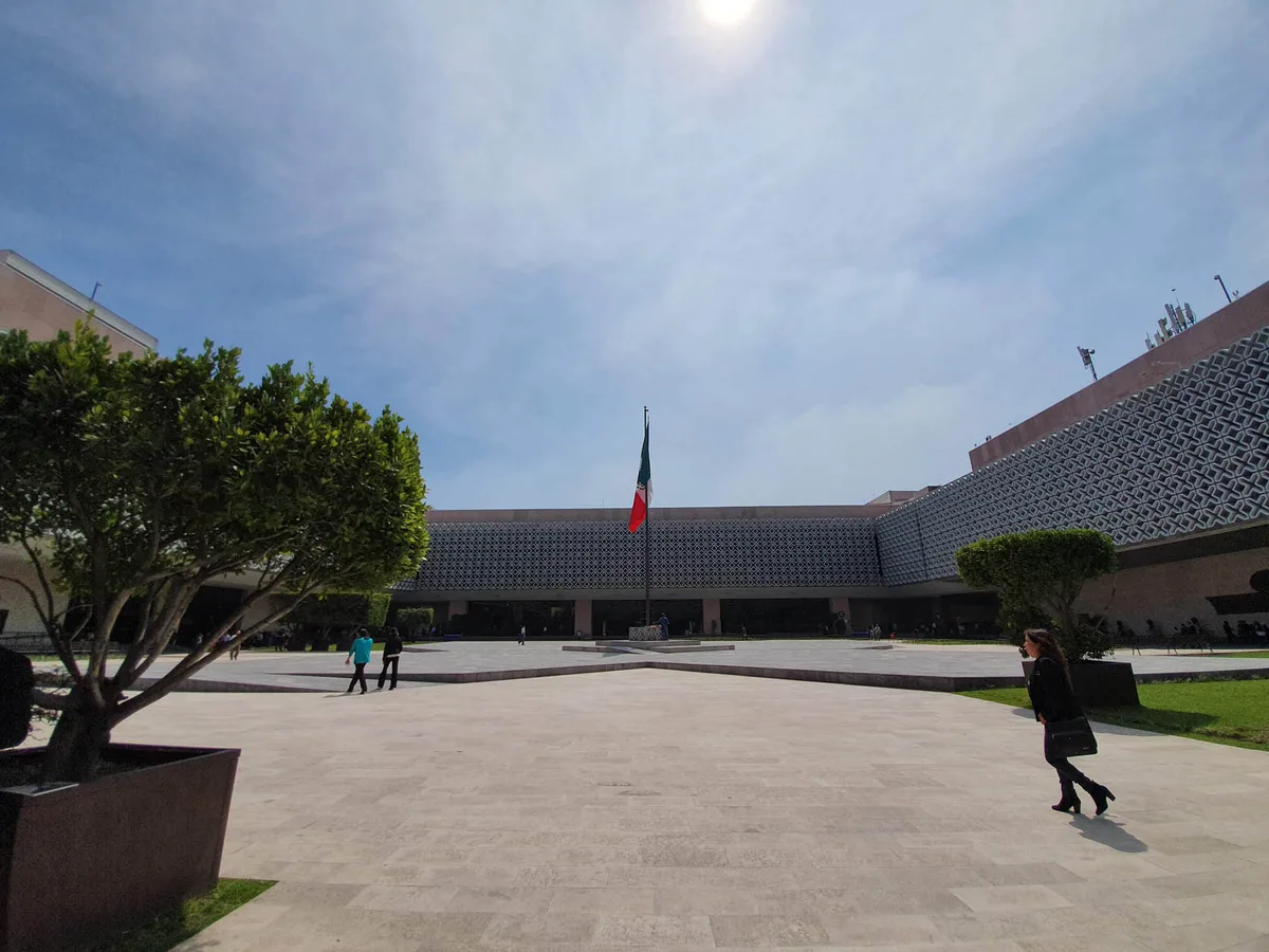 patio central del h. congreso de la unión, san lázaro, ciudad de méxico