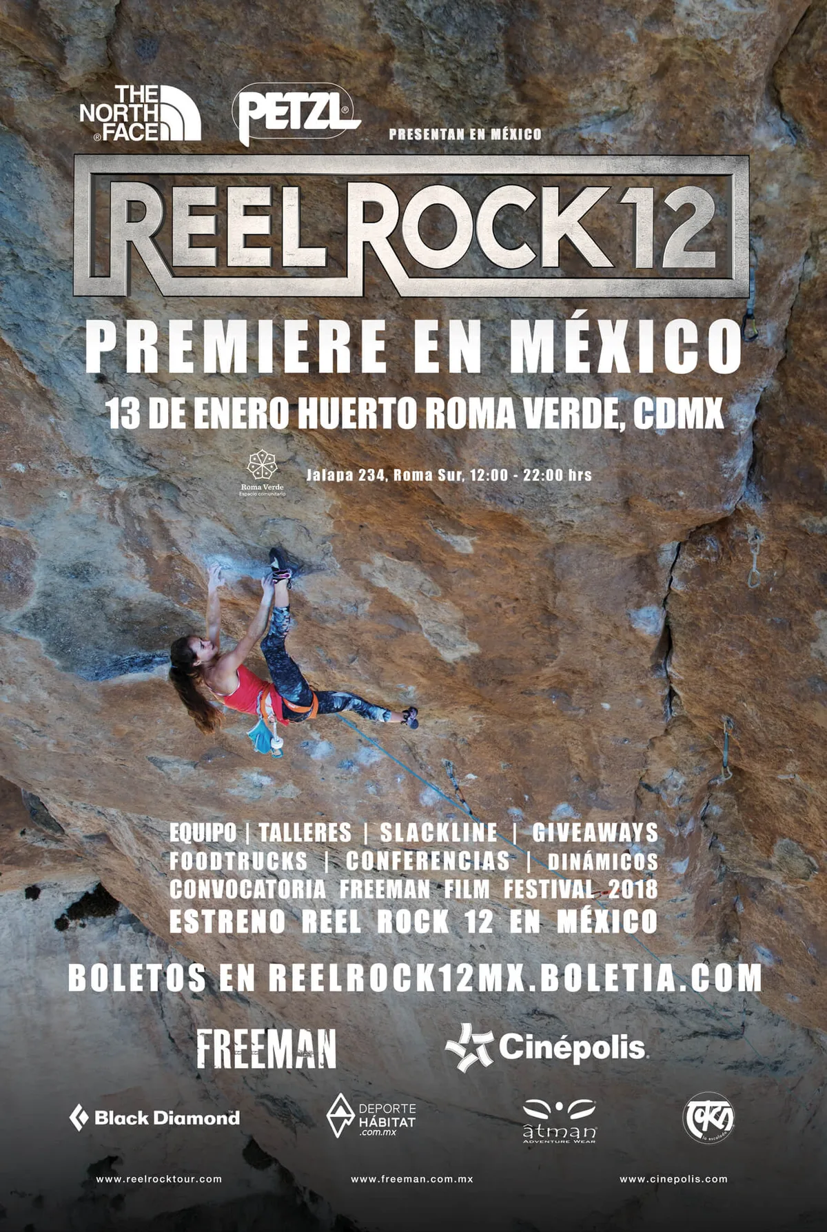 Imagen del archivo de «¿Qué habrá en la Premiere de Reel Rock 12 CDMX? Checa la agenda».