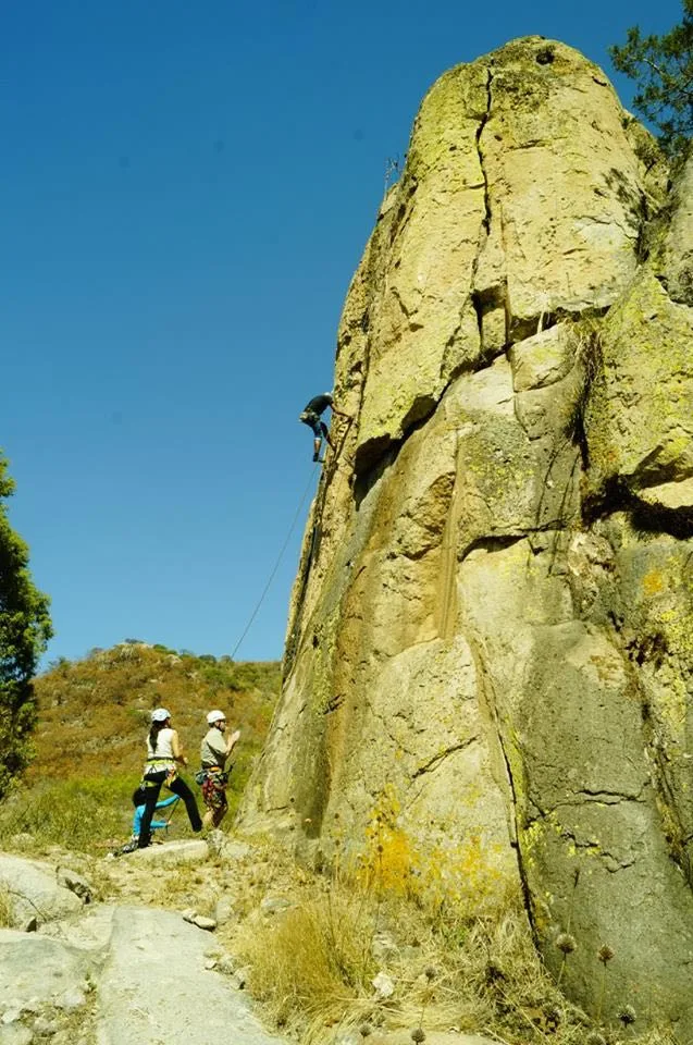 Imagen del archivo de «Piedra Parada: nueva zona de escalada natural en Estado de México».