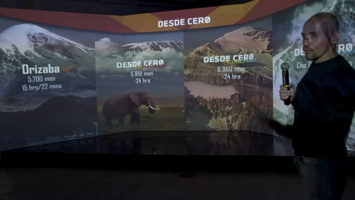 Imagen del archivo de «Ponce de León presenta Desde Cero Challenge, un proyecto que redefine el ascender montañas».