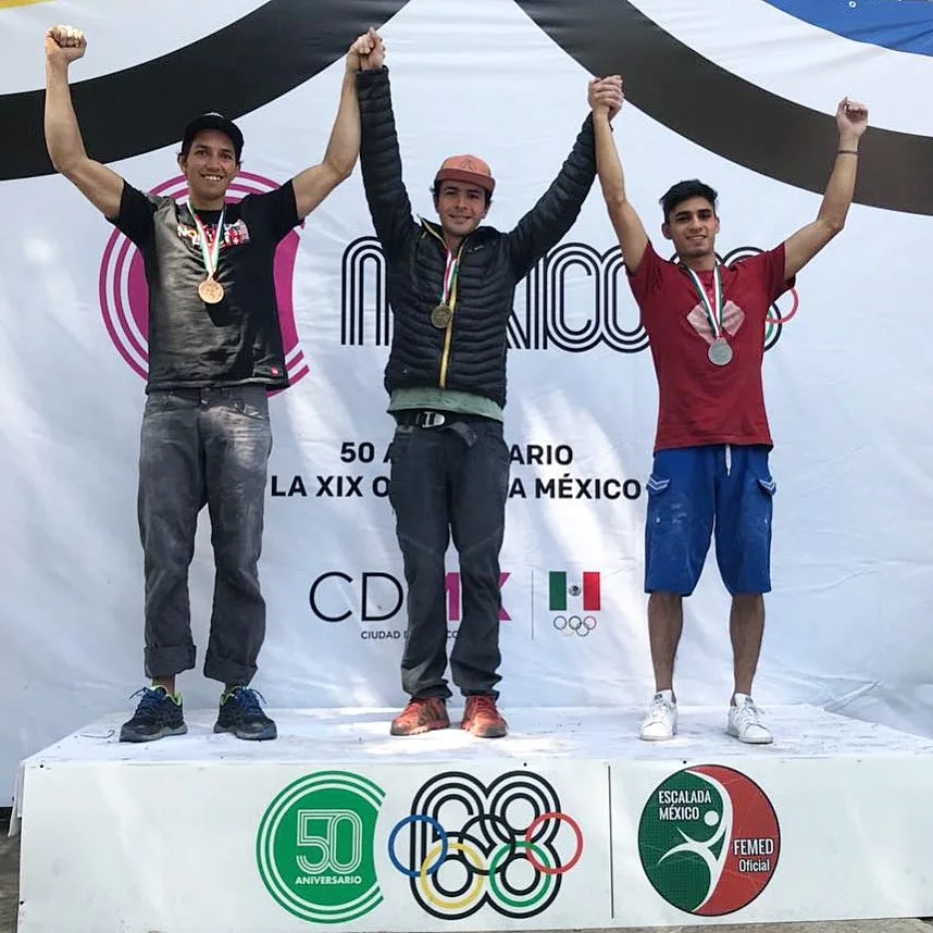Imagen del archivo de «Santiago de Alba y Arantza Fernández campeones nacionales de bloque 2018».