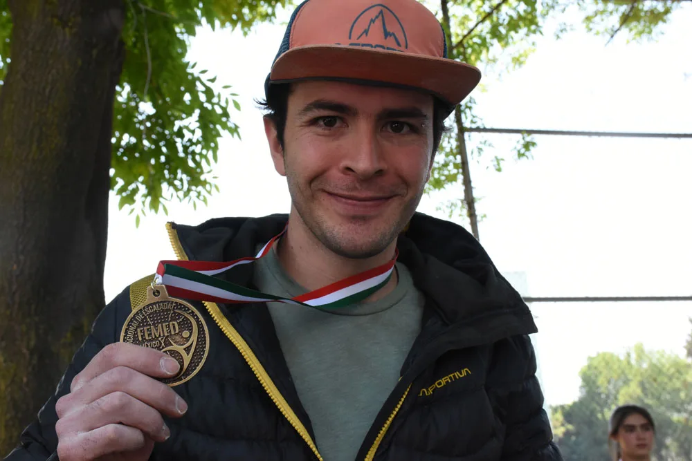 Imagen del archivo de «Santiago de Alba y Arantza Fernández campeones nacionales de bloque 2018».
