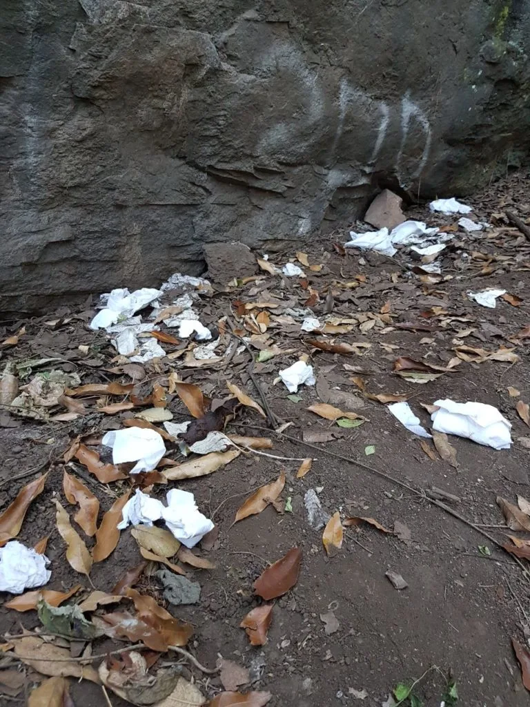 Basura en el Primer Dinamo