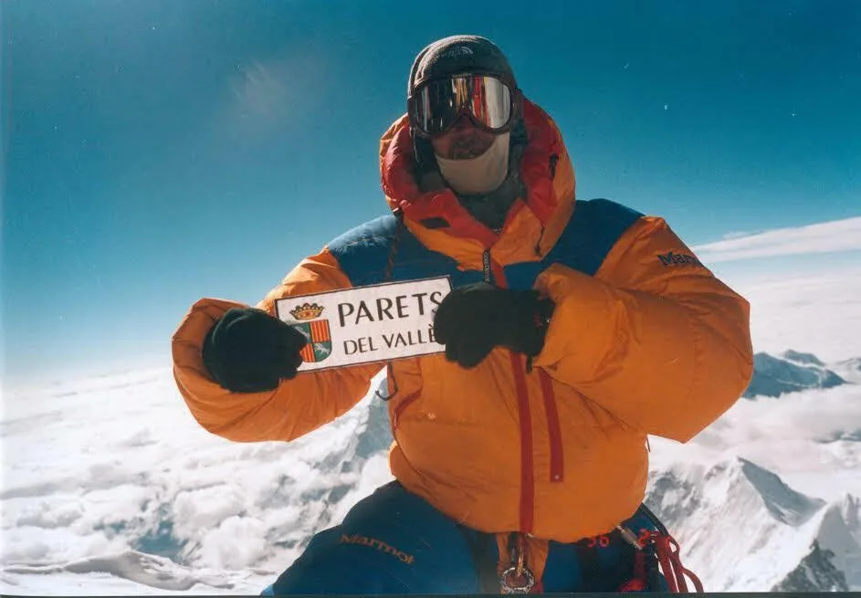 Cumbre Everest por la cara norte, en el 2001