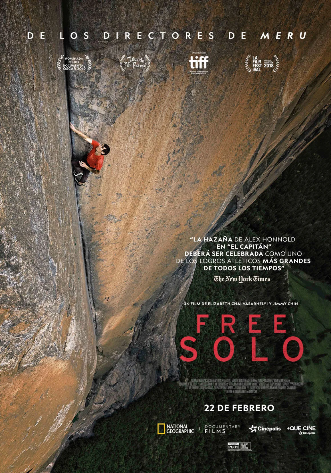 Imagen del archivo de «¡Free Solo llega a IMAX! Conoce aquí las sedes Cinépolis +QueCine».