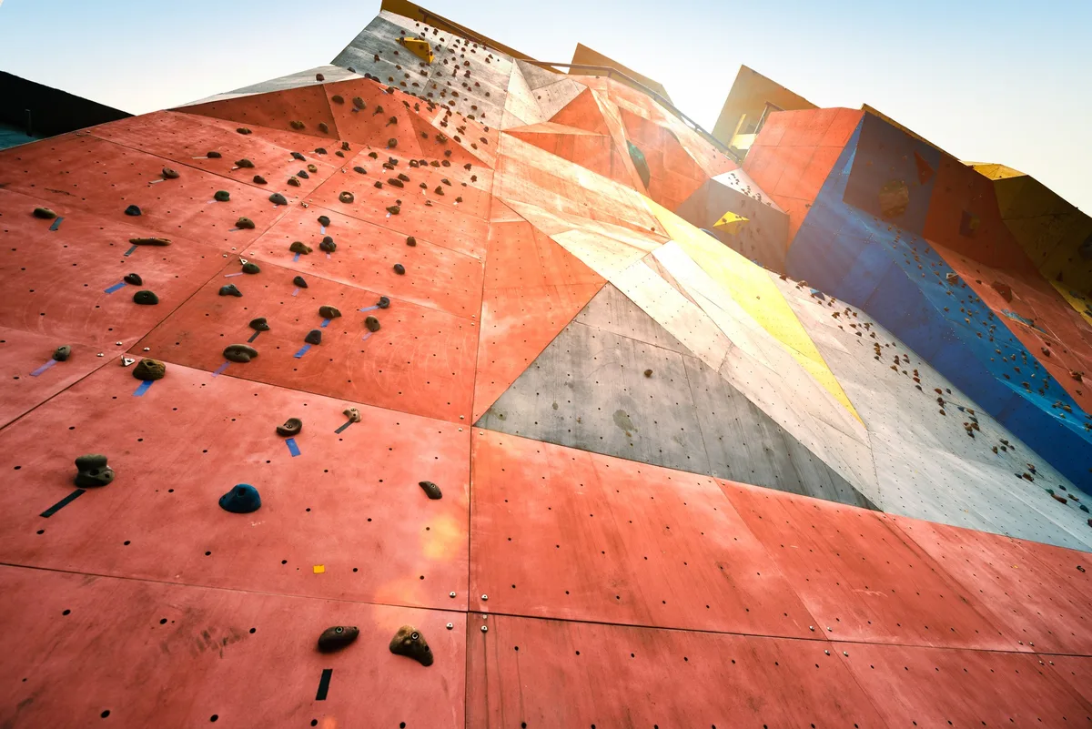 Rock climbing