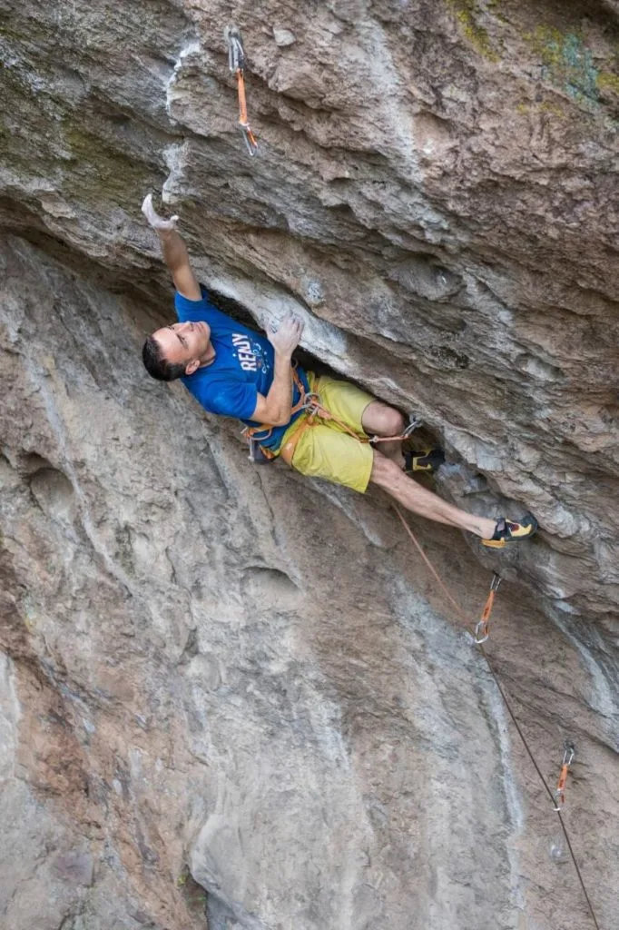 Imagen del archivo de «Javier Serratos encadena Cruz Diablo (5.14c) en Jilotepec».