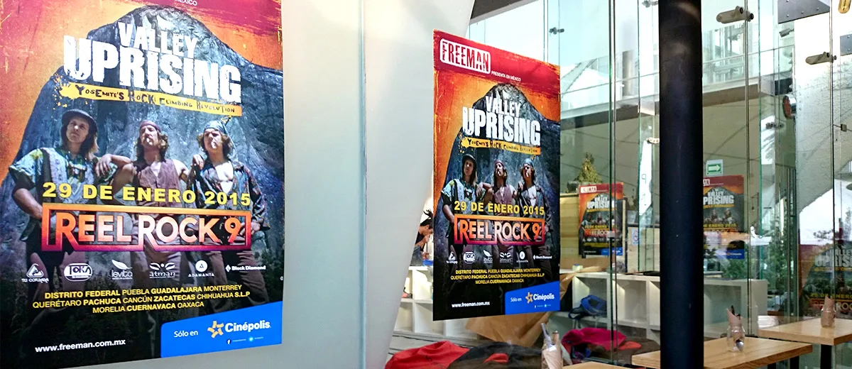 Imagen de portada de «Patrocinadores, negocios y demonios: Reel Rock en México».