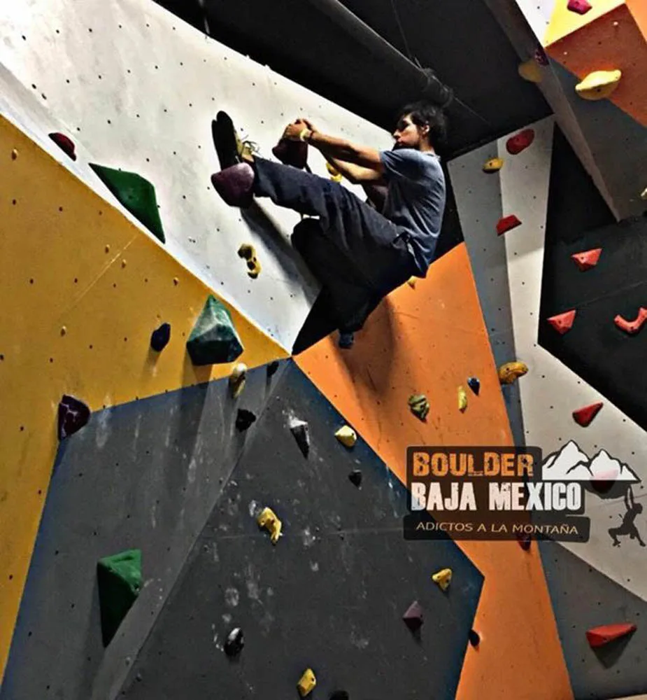 Imagen del archivo de «Inauguran primer muro de escalada en Tijuana: Boulder Baja México».