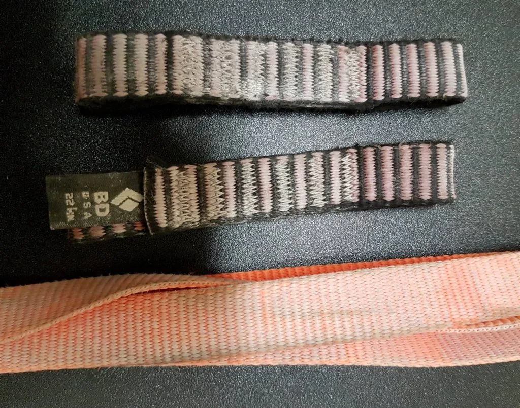 Imagen del archivo de «¿El desgaste de un mosquetón podría cortar una cuerda?».