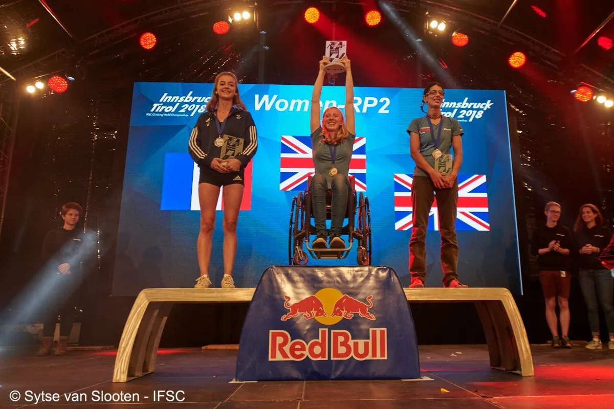 Imagen de portada de «Resultados del Campeonato Mundial de Paraescalada, Innsbruck».