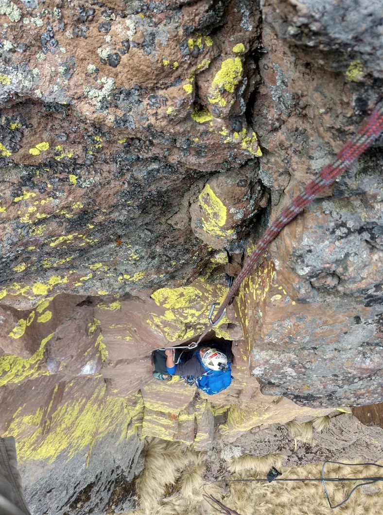 Imagen del archivo de «Relato: "Dolor, y gloria a la vieja escuela", nueva ruta de escalada en Nevado de Toluca».