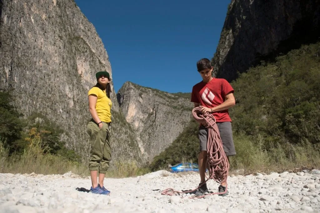Imagen del archivo de «Un día escalando en El Salto, NL: tips de Mariana Fierro para disfrutar el paraíso».