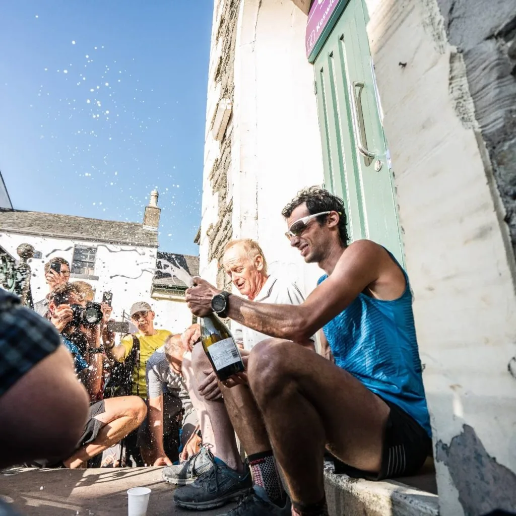 Imagen del archivo de «Kilian rompe récord de 36 años en la Bob Graham después de ganar en Mont Blanc».