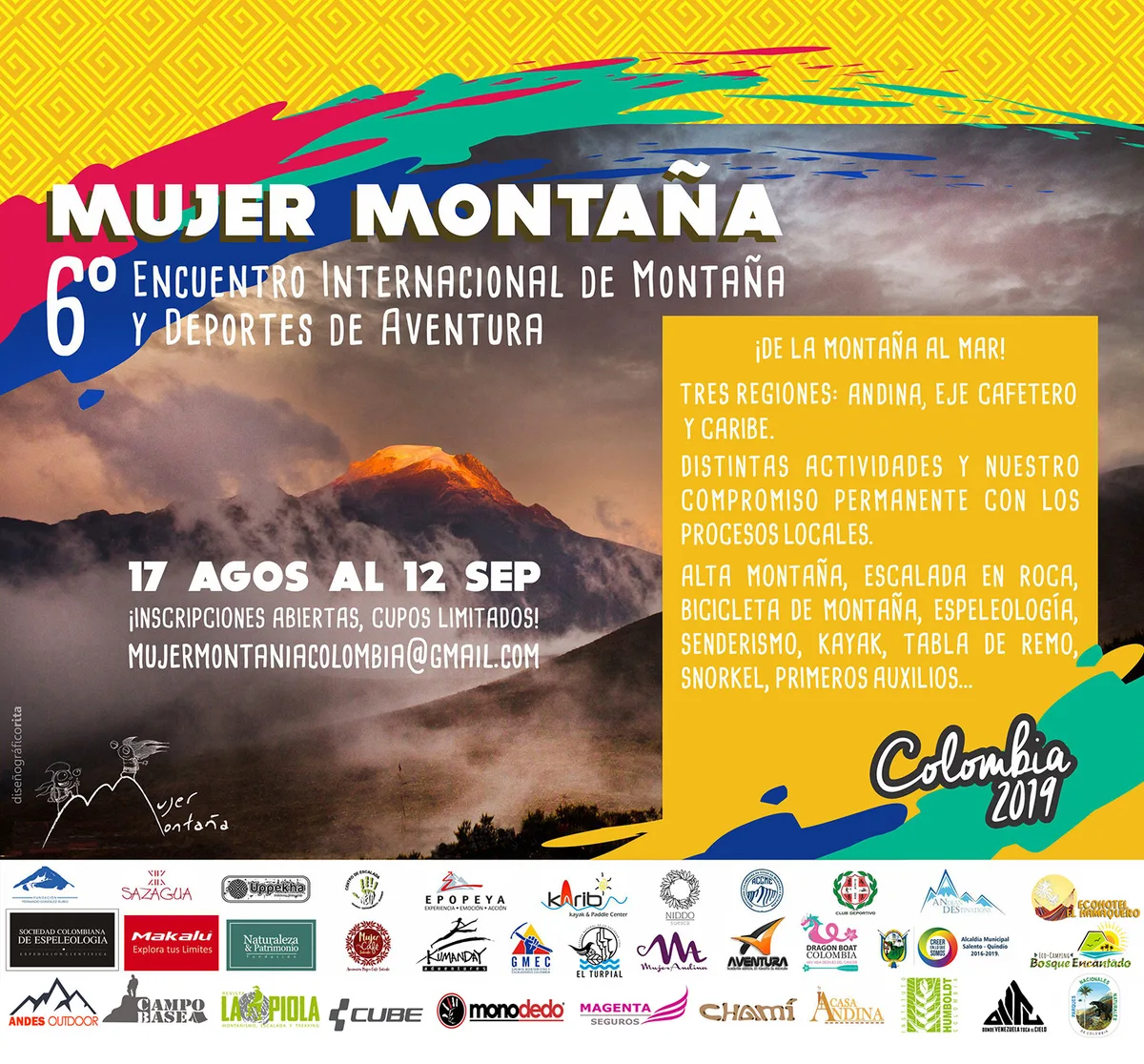 Imagen del archivo de «Mujer Montaña celebra su 6ª edición en Colombia: "De la montaña al mar"».