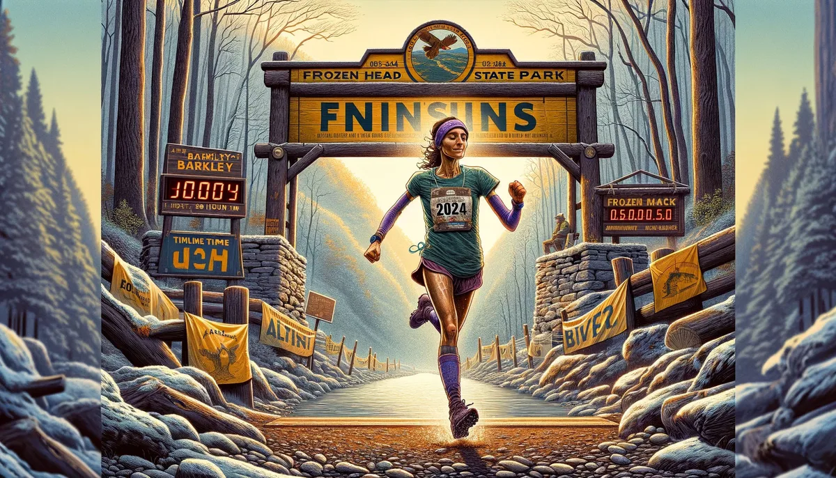 Imagen de portada de «Jasmin Paris: La Primera Mujer en Conquistar la Barkley Marathons».