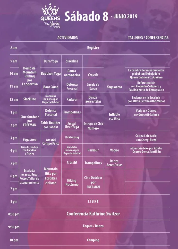 Imagen del archivo de «¡Agenda de Queens of the Rocks! Conoce el programa y prepárate».